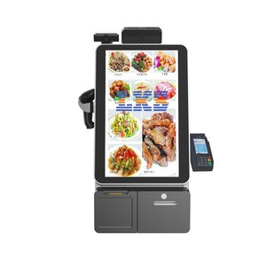 china cheap supermarket retail mobile windows cash register card cashier machine all in one pos wireless data pos system