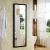 Import China Custom Design Decorative Wall Dressing Standing White Full Length Mirror For Bedroom from China