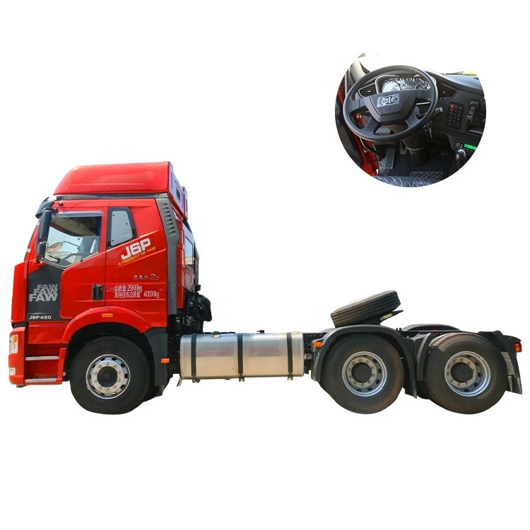 China heavy duty tractor trucks second hand diesel tractor trucks