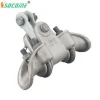 China Manufacturer Aluminium small cable suspension clamps for Overhead Power Line Accessories