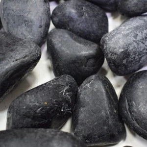China Manufacturer River Stones black river pebbles