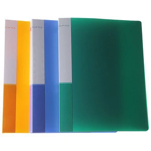 China supplier customized High quality A4&amp;FC size PP file folder, Metal lever arch file clip for office supplier