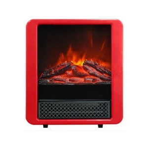 Chinese manufacturer Mini Overheat safety shutoff fireplace stove Portable Fireplace Heater With Steel Cabinet