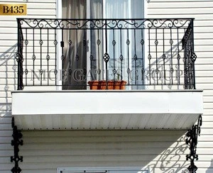 Classical design for balcony balustrades/ railing for balcony / wrought iron railing