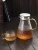 Import Clear Borosilicat Thickened Hammer Pattern Cool Kettle Glass Water Jug Water Pouring Jug from China