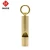Import Cnc Custom Metal Survival Brass Whistle Sport Copper Safety Whistle  with heading threading milling turning machining process from China