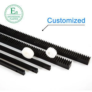Buy Cnc Machined Mc Nylon Plastic Gear Rack Pinion Gears For