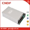 CNDF power supply 24VDC 20A 500w with 3 years warranty time and good factory price SE-500-24