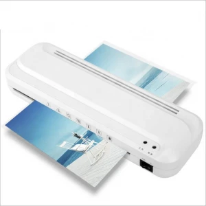 Cold and hot A4 thermal laminator or paper laminating machine