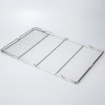 Collapsible Cooling Rack with Adjustable 3 Setting Design Stackable Cooling Roasting Cooking