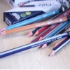 Color box packaging Office and school pencil triangle Wooden hb pencil