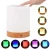 Import Color Changing RGB Touch Control Wooden Base Night Lights with Handle from China