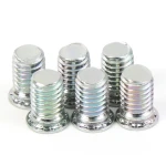 Colored Zinc Press Riveted Screws Tooth Riveted Press Round Head Round Rivet Screw
