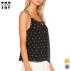 Comfortable summer printed tops wholesale women camisole with lining