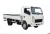 Import comfortable wide cab light duty cargo truck QX1055 from China