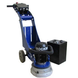 Commercial floor grinder with battery
