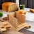 Import Compact Foldable Bamboo Bread Slicer Natural Wood Chopping Block Eco-Friendly and Safe for Home Use from China