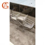 Construction space scaffolding Aluminum profile frame scaffold with snap lock Frame Scaffolding