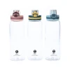 COOKY.D Wholesale Custom One-Click Flip Top Lid Motivationals Plastic Tritan Water Bottles