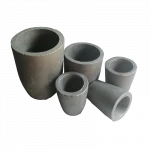 corrosion resistance, high temperature resistance, fast conduction Graphite clay crucible: