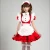 Import cosplay 7 color short sleeve women adult cute lolita maid costume uniform dress from China