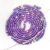 Import Cotton thread  used   connected Inelastic Colorful  Glass rice beads waist belly African waist bead from China