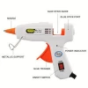 Craft DIY Power Adjustable Hot Melt Glue Gun with 30pc Glue Stick Industrial Mini Hot Melt Guns