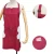 Import Cross body Adjustable neck strap kitchen cooking cotton BIB apron with rubbing towel patch from China