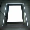 CSA-4 Backlit LED Crystal Light Box Ultra Slim Acrylic Menu Board LED Light Box
