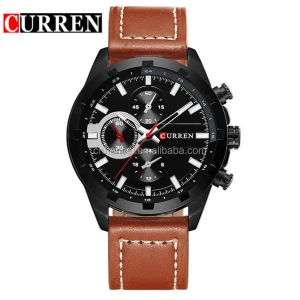 CURREN Quartz Men Watches Top Brand Luxury Famous 8216 Wristwatch Male Clock WristWatches Luminous watch Relogio Masculino