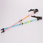 Custom  alpine ski touring skicarbon pole ski pole heated ski pole grips