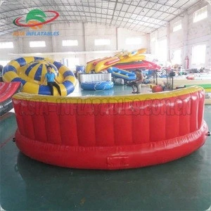 Custom Design 4 Person Inflatable Crazy UFO With Cushion