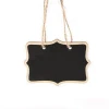 Custom eco-friendly mini MDF hanging wooden blackboard