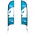 Import Custom Feather Blade Teardrop Rectangular Flags, Banners &amp; Accessories from China