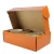 Import Custom gold logo printing paper shipping cartons corrugated carton box from China