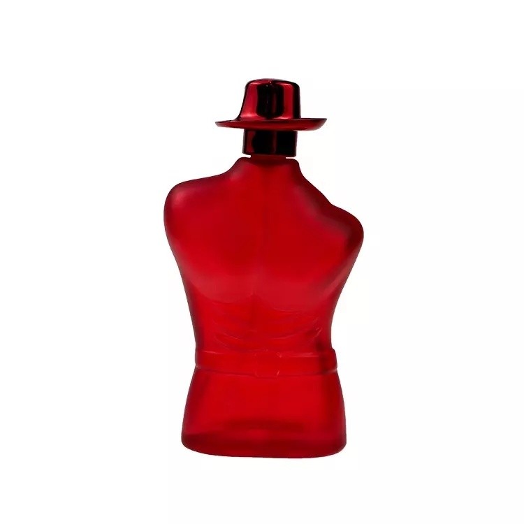 Custom High Quality Glass Empty Woman Body Shape 90ml Perfume Spray Bottle
