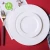 Import Custom logo melamine printing serving plastic round dinner plate 8 inch tableware manufacture platter from China