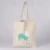 Import Custom logo printed natural cotton canvas shopping tote bag from China