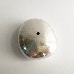Custom made Resin pebbles, Resin plate silver pebbles wholesales