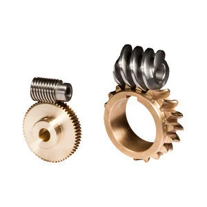 Custom Micro Mini Small Brass Bronze Steel Worm Gear