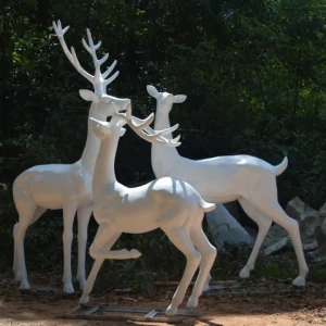 Custom Outdoor Garden Stone Sculpture Life Size High Quality carved Stone Animal Art Statues Sculpture for Garden Decoration