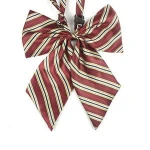 Custom school uniforms womens dress bank hotel flight attendant children show bow tie collar flower