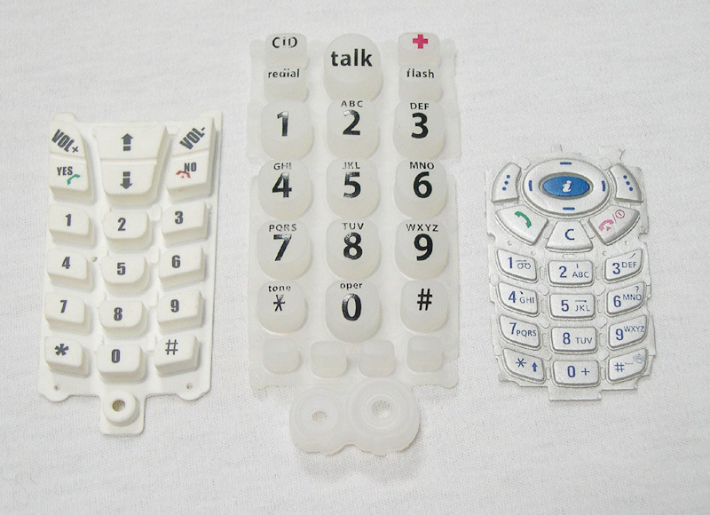 Buy Custom Silicone Remote Control Keypad Silicone Rubber Button from ...