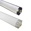 Custom Size LED aluminum profile / LED V Shape Profile aluminum channel strip light Bar Case
