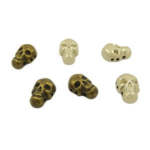 Custom Skull Metal Bead
