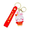 Custom soft pvc keychain key chain 3d 2d soft pvc plastic keychain