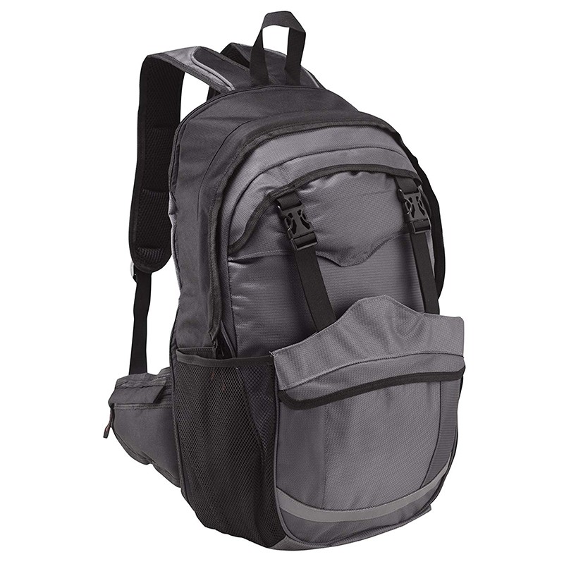 Custom waterproof moto backpack expandable motorcycle bag with helmet holder