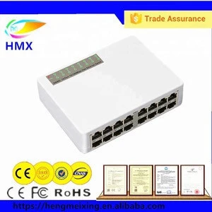 Custom Wholesale 16 Port 10/100 Mbps Ethernet Software Network Switches