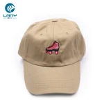 Customizable snapback japanese mens formal khaki basketball hat horse embroidery baseball cap