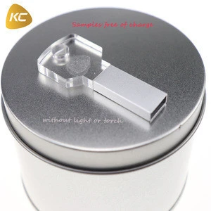 customize Metal Crystal Key Memory USB Flash Drive